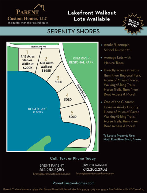 Serenity Shores  Parent Custom Homes